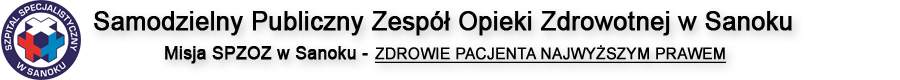 Samodzielny Publiczny Zespół Opieki Zdrowotnej W Sanoku