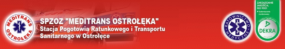 Spzoz Meditrans Ostrołęka Stacja Pogotowia Ratunkowego I Transportu Sanitarnego W Ostrołęce