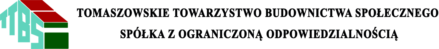Tomaszowskie Towarzystwo Budownictwa Społecznego Spółka Z Ograniczoną Odpowiedzialnością